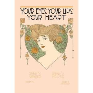   Your Eyes, Your Lips, Your Heart 20x30 poster