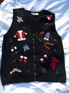 Capacity Woman   Holiday VEST   Size 3X  