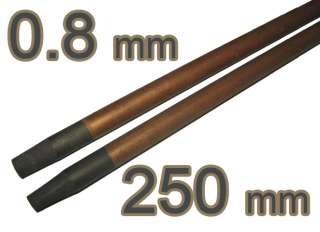 Cinema Arc Carbon Graphite 50 (ffifty) rods Copper Coated 250 mm 