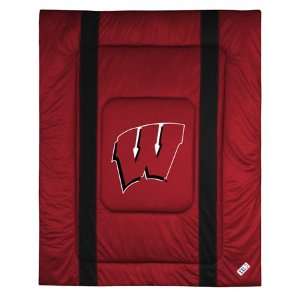 Wisconsin Badgers Sideline Comforter (Twin, Full & Queen)  