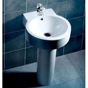  CAROMA Brisbane 500 Pedestal Lav, WHITE 863338W / 812248W 