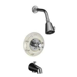  Kohler Tub/Shower Faucet K T130 3D CH, Polished Chrome 