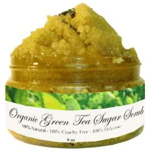  Green Tea Organic Sugar Scrub Beauty