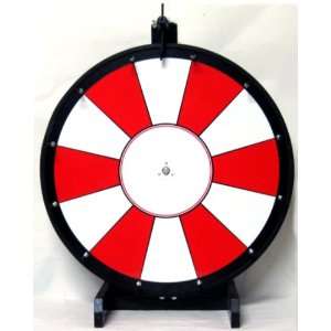  Prize Wheel 24 Red and White Dry Erase