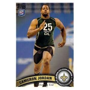 Cameron Jordan New Orleans Saints 2011 Topps #349 Rookie 