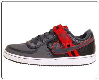 Nike Vandal Low Dark Grey Red Classic Basketball Shoes  