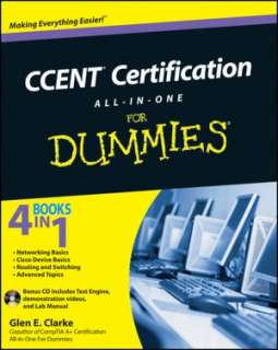 ccent certification all in one glen e clarke paperback $