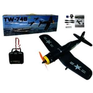  37 Wingspan 4Ch Tw 748 F4U R/C Pirate Airplane 