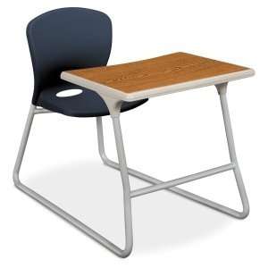  HON Accomplish CL71HPB Dual Entry Combo Chair Desk with 