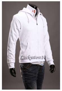 NWT Mens Slim Sexy Top Designed Hoody Jacket  