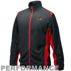  Nike Ball State Cardinals Black 2010 Players Warm Up Training 