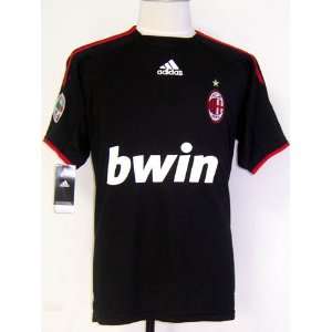  Milan away 09/10 # 80 Ronaldinho size L soccer jersey 