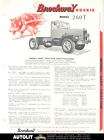 1959 Brockway Huskie Model 260T Tractor Truck Brochure