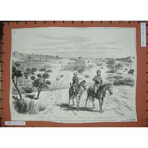  1885 War Soudan Redvers Buller Metammeh Korti Soldiers 
