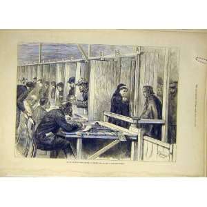   1879 Distress Manchester Relief Office Windmill Street