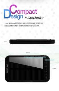 Brand IT CEO 5600mAh Portable Power Bank Backup Battery Solar Charger 