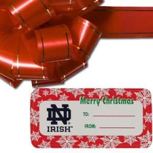    Notre Dame Fighting Irish Holiday Gift Tags