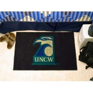 UNC Wilmington Seahawks Chromo Jet Printed Rectangular Area Rug Floor 