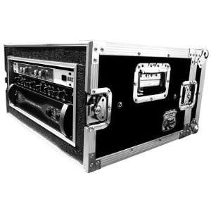  Road Ready RR6UADS Shockmount Amp Rack   6 Space Rack Case 