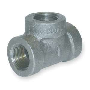 Malleable Iron Pipe Fittings Class 300 Tee,Galv Malleable Iron,300 PSI 
