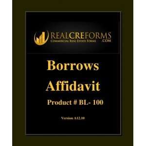  Borrowers Affidavit