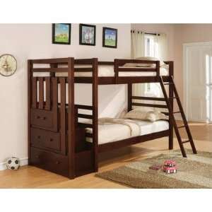  Wildon Home 460087 / 460088 Arnold Twin Over Twin Bunk Bed 