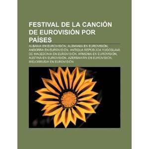   Eurovisión (Spanish Edition) (9781231632055) Fuente Wikipedia