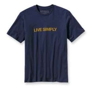  Patagonia Live Simply Text T Shirt   Mens Everything 