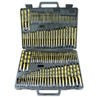 115 pc Titanium Drill Bits with Case Number Letter A Z  
