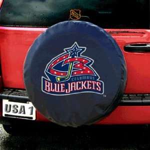  Columbus Blue Jackets NHL Spare Tire Cover by Fremont Die 