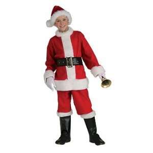  Santa Claus Suit (Flannel) Child Christmas Costume Size 4 