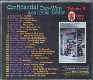 CONFIDENTIAL DOO WOPS VOL 8 CD 28 TRACKS NEW  