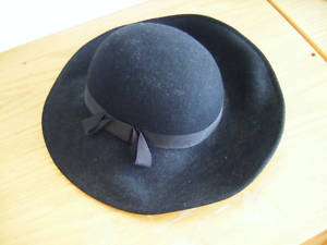 Lancaster Wool Felt Black Hat Sonni San Francisco  