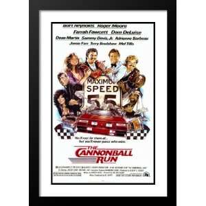  Cannonball Run 32x45 Framed and Double Matted Movie Poster 