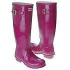 HUNTER WELLINGTON rain boots W9 PURPLE  