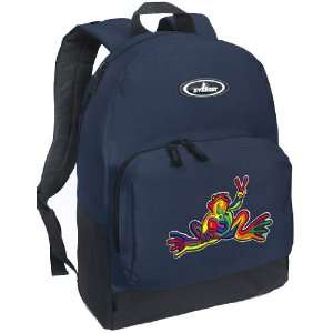  Peace Frogs Backpack Navy