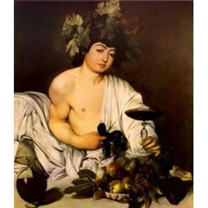  Bacchus by Caravaggio 18x20