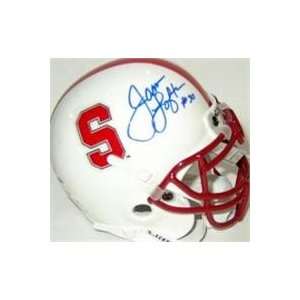   autographed Football Mini Helmet (Stanford Cardenal) 