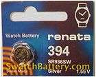 FIVE Renata 394   SR936SW Watch Battery SWATCH NEW items in 