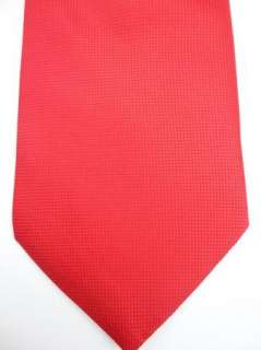 392 solid bright red Jacquard Mens Ties Necktie tie  