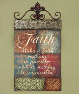   Wall Panels Home wall Decor Faith or Love Quotes Great Gifts  