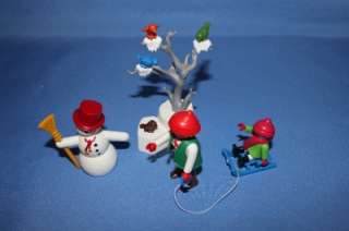   Garden Fun   figures sled snowman & more   house park country  
