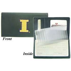  Illinois Fighting Illini Embroidered Leather Checkbook 