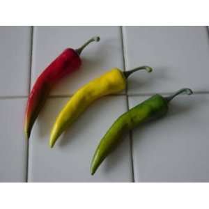  Artificial Assorted Chili Pepper, Small, Bag of 36 