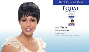 TIPPY EQUAL 100% HUMAN HAIR WIG SHORT WIG  