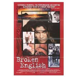  Broken English Original Movie Poster, 27 x 40 (1997 