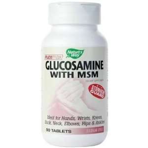  Natures Way FlexMax Glucosamine with MSM 80 tablets 