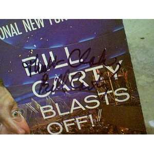  Carty, Bill LP Signed Autograph Blasts Off Sports 