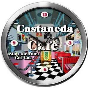  CASTANEDA 14 Inch Cafe Metal Clock Quartz Movement 