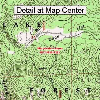   Map   Marysvale Canyon, Utah (Folded/Waterproof)